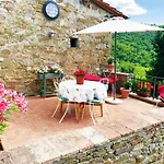 公寓 Chianti With Pool Terrace Garden And Magnificient View 2 To 8 Persons 基安蒂格雷夫