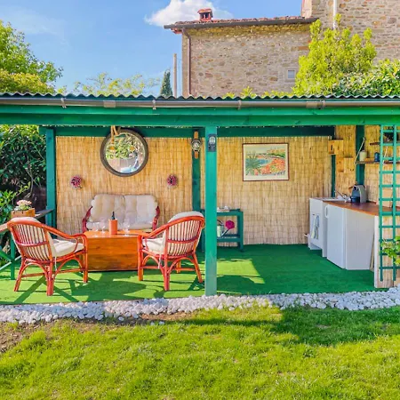 公寓 Chianti With Pool Terrace Garden And Magnificient View 2 To 8 Persons